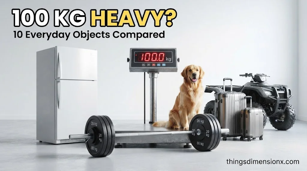 100 kg Heavy? 10 Everyday Objects That Weigh About 100 Kilograms