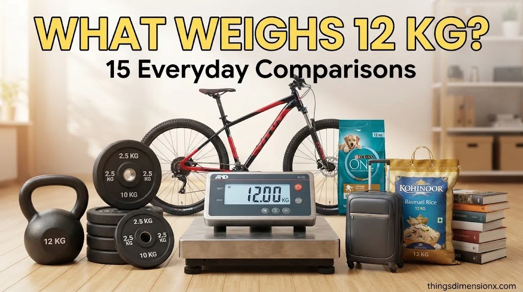 12 Kg Heavy? 15 Everyday Objects That Weigh About 12 Kilograms
