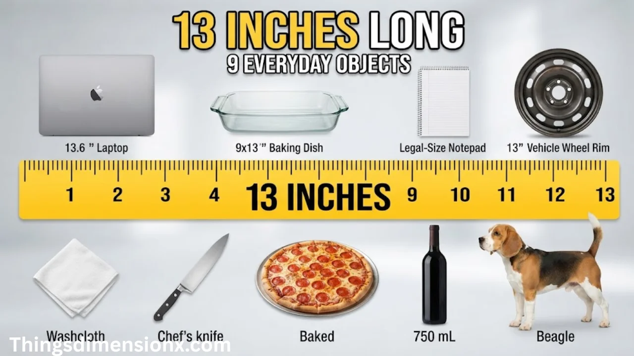 13 Inches Long: 9 Everyday Objects That Are About 13 Inches Long