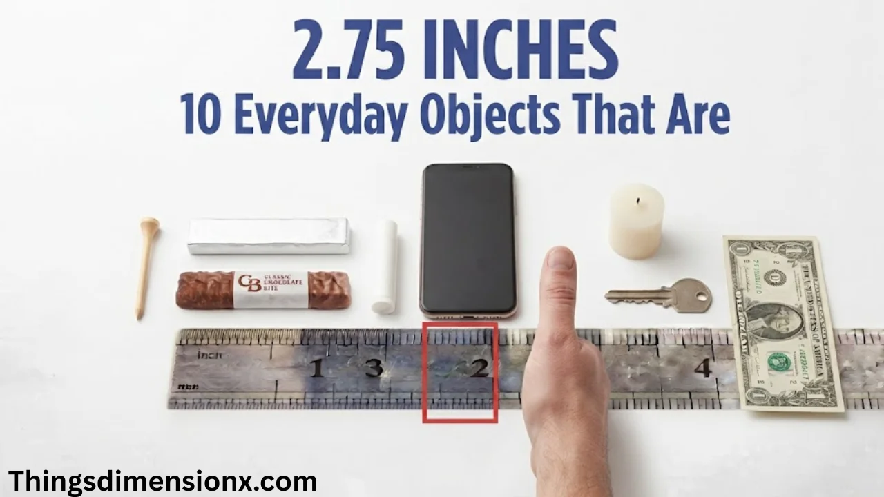 2.75 Inches Long: 10 Everyday Objects That Are About 2.75 Inches Long