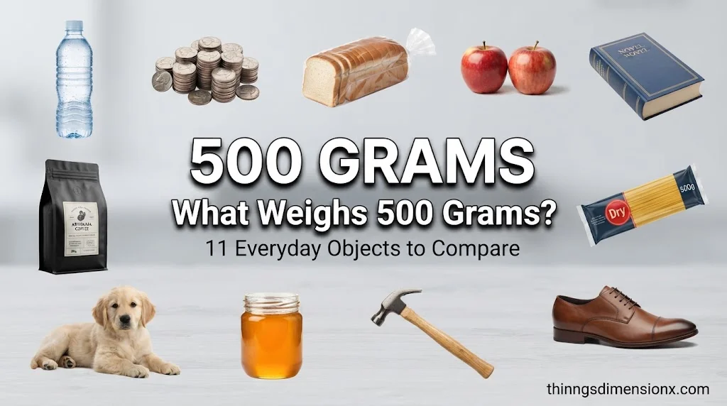 500 Grams Heavy? 11 Everyday Objects That Weigh About 500 Grams