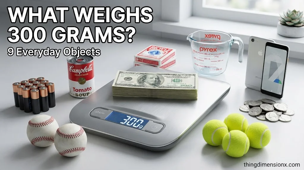300 Grams Heavy? 9 Everyday Objects That Weigh About 300 Grams