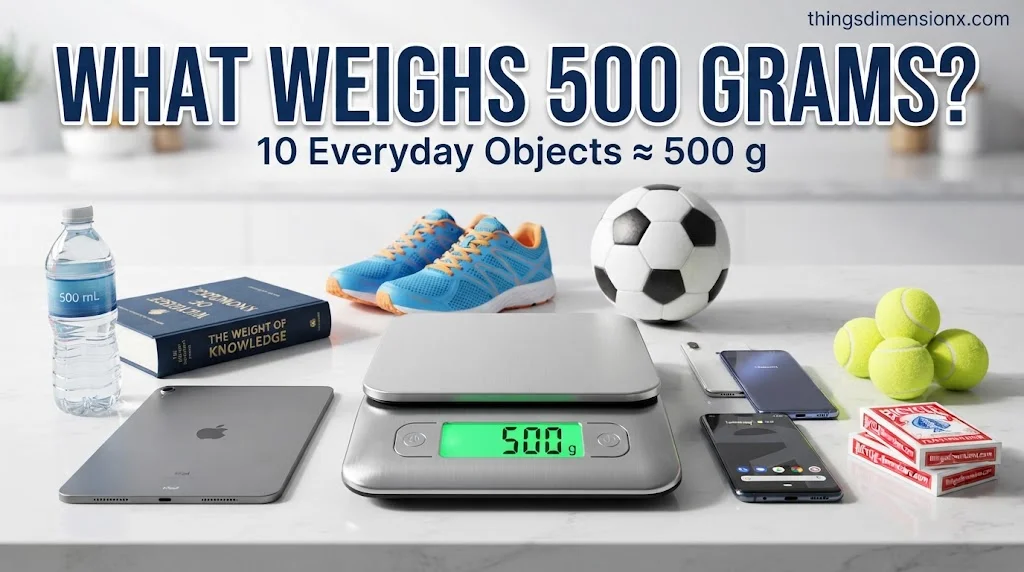 500 Grams Heavy? 10 Everyday Objects That Weigh About 500 Grams